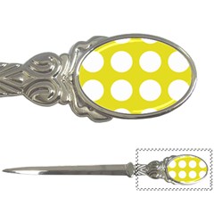 Big Dot Yellow Letter Openers by snowwhitegirl