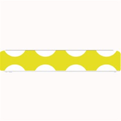 Big Dot Yellow Small Bar Mats by snowwhitegirl