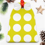 Big Dot Yellow Bell Ornament (Two Sides) Front