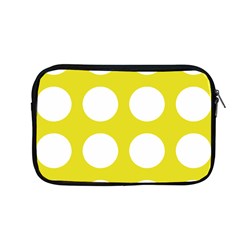 Big Dot Yellow Apple Macbook Pro 13  Zipper Case by snowwhitegirl