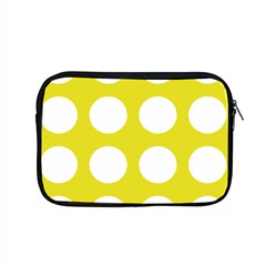 Big Dot Yellow Apple Macbook Pro 15  Zipper Case by snowwhitegirl