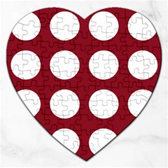 Big Dot Red Jigsaw Puzzle (heart) by snowwhitegirl