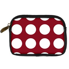 Big Dot Red Digital Camera Cases by snowwhitegirl