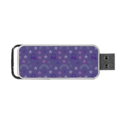 Music Stars Blue Portable Usb Flash (one Side) by snowwhitegirl