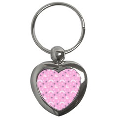 Music Star Pink Key Chains (heart)  by snowwhitegirl