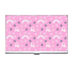 Music Star Pink Business Card Holders by snowwhitegirl