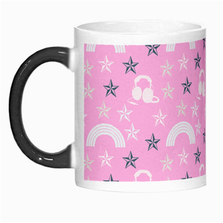 Music Star Pink Morph Mugs