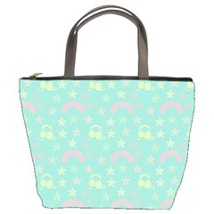 Music Stars Seafoam Bucket Bags by snowwhitegirl