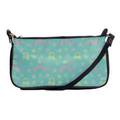 Music Stars Seafoam Shoulder Clutch Bags by snowwhitegirl