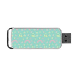 Music Stars Seafoam Portable Usb Flash (one Side) by snowwhitegirl