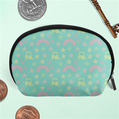 Music Stars Seafoam Accessory Pouches (large)  by snowwhitegirl