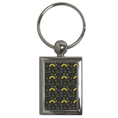 Music Star Dark Grey Key Chains (rectangle)  by snowwhitegirl