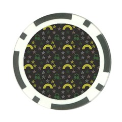 Music Star Dark Grey Poker Chip Card Guard by snowwhitegirl