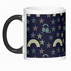 Music Stars Dark Teal Morph Mugs by snowwhitegirl