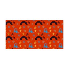 Music Stars Red Yoga Headband by snowwhitegirl