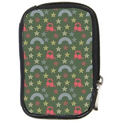 Music Stars Grass Green Compact Camera Cases by snowwhitegirl