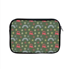 Music Stars Grass Green Apple Macbook Pro 15  Zipper Case by snowwhitegirl