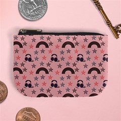 Music Stars Peach Mini Coin Purses by snowwhitegirl