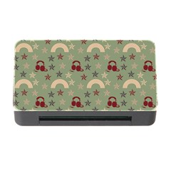 Music Stars Green Memory Card Reader With Cf by snowwhitegirl