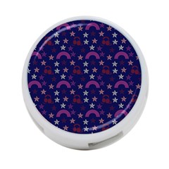 Music Stars Navy 4-port Usb Hub (one Side) by snowwhitegirl