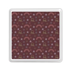 Music Stars Brown Memory Card Reader (square)  by snowwhitegirl