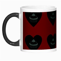 Cupcake Blood Red Black Morph Mugs by snowwhitegirl