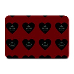 Cupcake Blood Red Black Plate Mats by snowwhitegirl