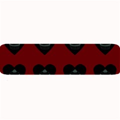 Cupcake Blood Red Black Large Bar Mats by snowwhitegirl