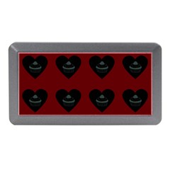 Cupcake Blood Red Black Memory Card Reader (mini) by snowwhitegirl