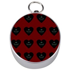 Cupcake Blood Red Black Silver Compasses by snowwhitegirl