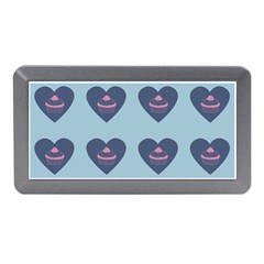 Cupcake Heart Teal Blue Memory Card Reader (mini) by snowwhitegirl