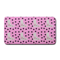 Deer Boots Pink Grey Medium Bar Mats by snowwhitegirl