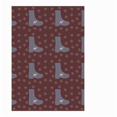 Deer Boots Brown Small Garden Flag (two Sides) by snowwhitegirl