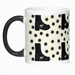 Deer Boots White Black Morph Mugs by snowwhitegirl