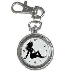 Girls Of Fitness Key Chain Watches