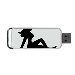 Girls Of Fitness Portable Usb Flash (two Sides)