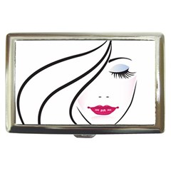 Makeup Face Girl Sweet Cigarette Money Cases