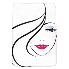 Makeup Face Girl Sweet Flap Covers (s)  by Mariart