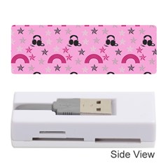 Music Stars Rose Pink Memory Card Reader (stick) 