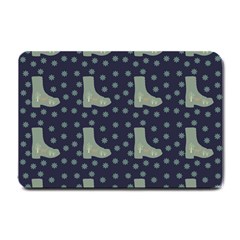 Blue Boots Small Doormat  by snowwhitegirl