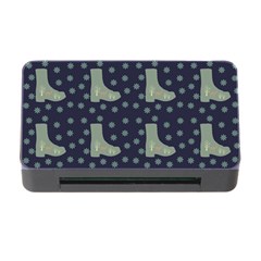 Blue Boots Memory Card Reader With Cf by snowwhitegirl