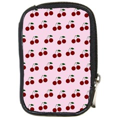 Pink Cherries Compact Camera Cases by snowwhitegirl