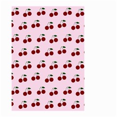 Pink Cherries Small Garden Flag (two Sides) by snowwhitegirl