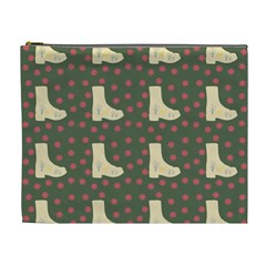 Green Boot Cosmetic Bag (xl) by snowwhitegirl