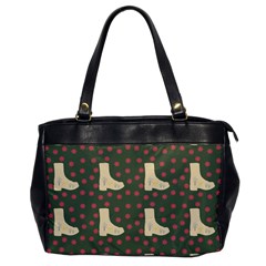 Green Boot Office Handbags by snowwhitegirl