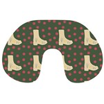 Green Boot Travel Neck Pillows Back