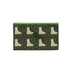 Green Boot Cosmetic Bag (xs) by snowwhitegirl