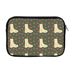 Green Boot Apple Macbook Pro 17  Zipper Case by snowwhitegirl