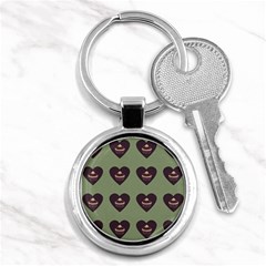 Cupcake Green Key Chains (Round) 