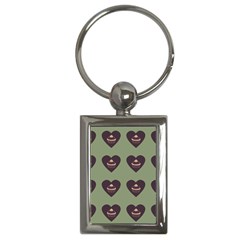 Cupcake Green Key Chains (rectangle)  by snowwhitegirl